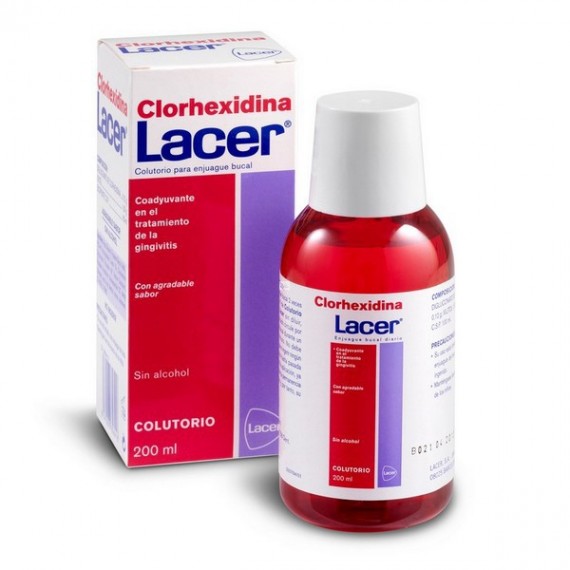 LACER CLORHEXIDINA 0.12% COLUTORIO 200 ML