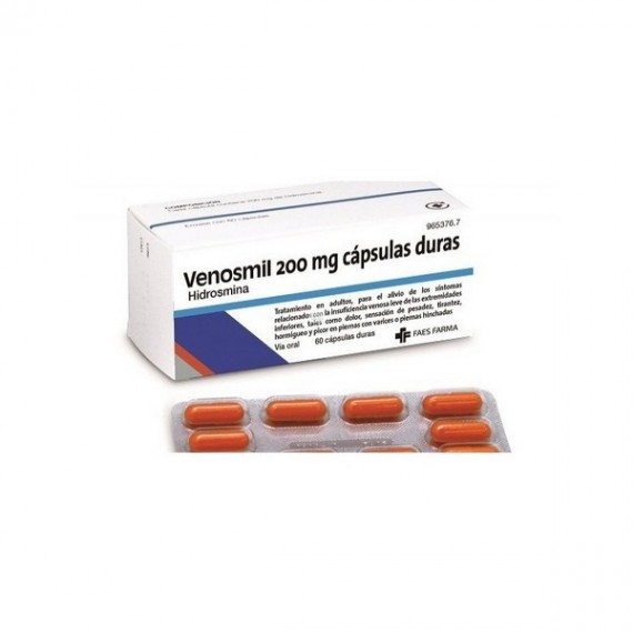 VENOSMIL 200 mg 60 CAPSULAS