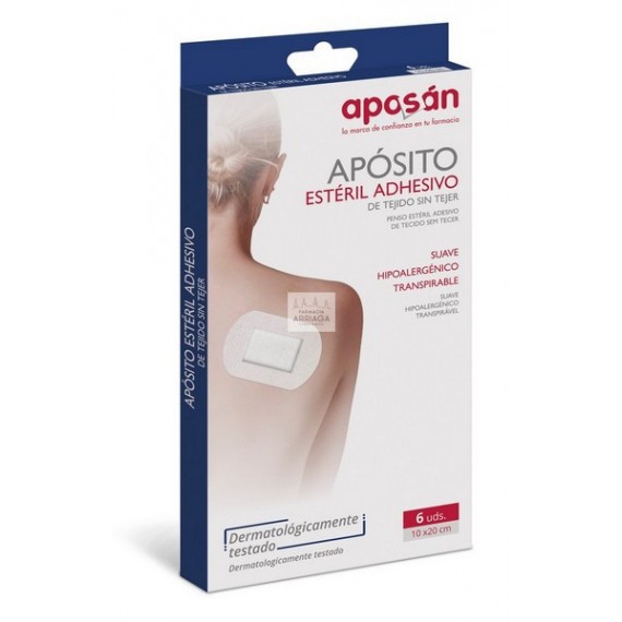 APOSAN APOSITO 10 * 20 CM 6 U