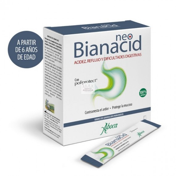 ABOCA NEOBIANACID ACIDEZ Y REFLUJO GRANULADO 20 SOBRES