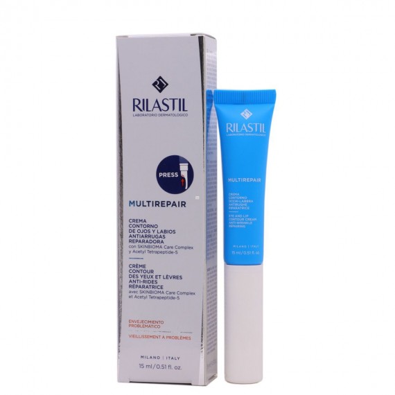 RILASTIL MULTIREPAIR CREMA CONTORNO OJOS LABIOS 15 ML