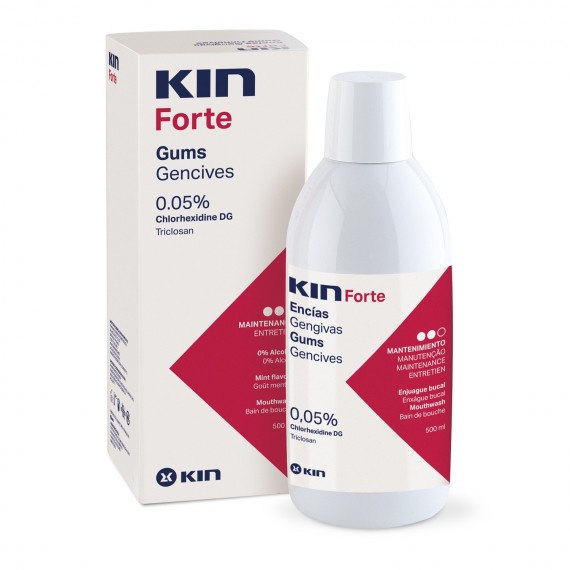 KIN FORTE ENCIAS ENJUAGUE BUCAL 1 FRASCO 500 ML