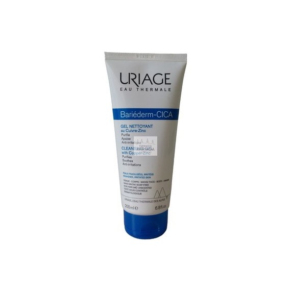 URIAGE BARIEDERM CICA-GEL CON COBRE-ZINC 1 TUBO 200 ML