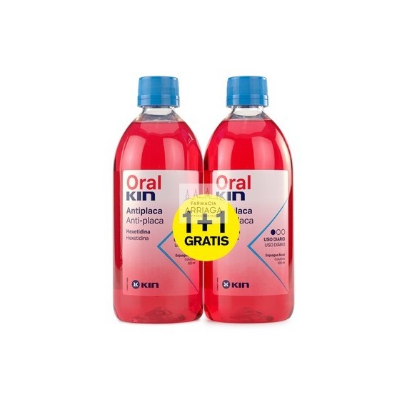 ORALKIN PACK DUPLO ENJUAGUE BUCAL 2 X 500 ML