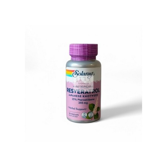 SOLARAY RESVERATROL 255 MG...