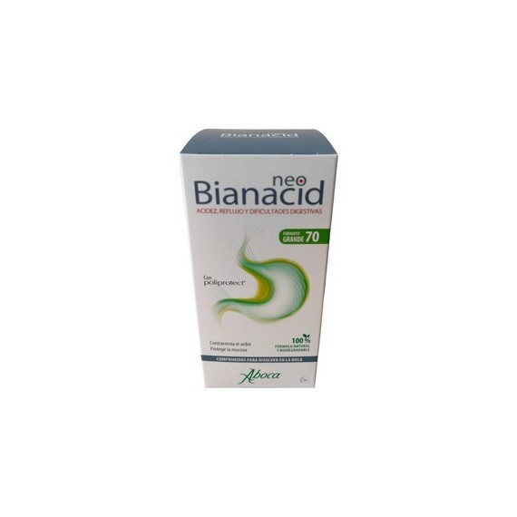 ABOCA NEOBIANACID ACIDEZ Y REFLUJO 70 COMPRIMIDOS