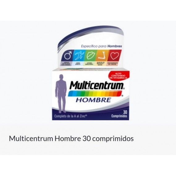MULTICENTRUM HOMBRE 30 COMP