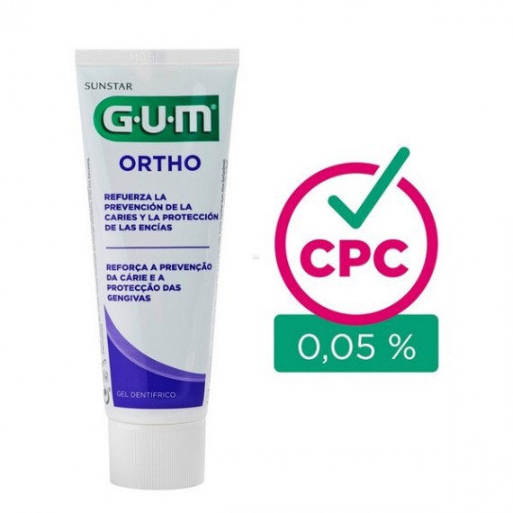 GUM ORTHO GEL DENTIFRICO 75 ML