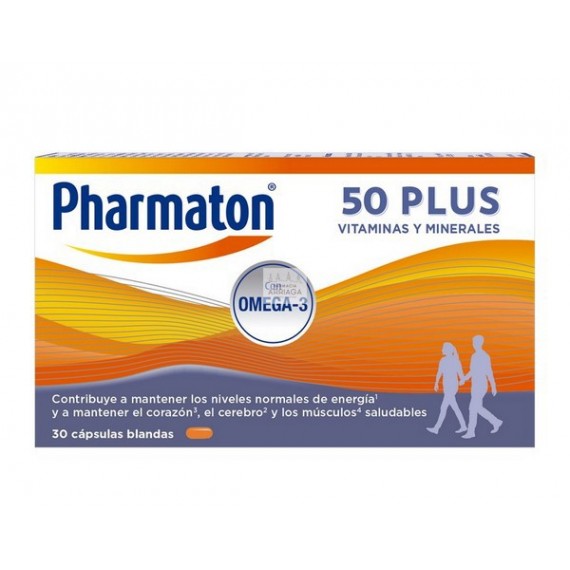 PHARMATON 50 PLUS 30 CAPSULAS