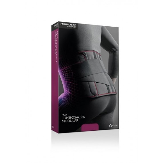 FAJA LUMBOSACRA MODULAR FARMALASTIC ADVANCE T- UNICA