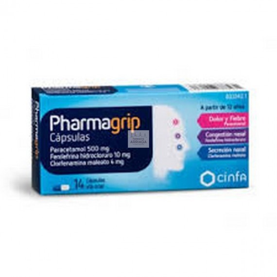 PHARMAGRIP 14 CAPSULAS