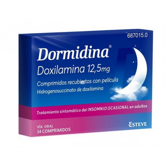 DORMIDINA 12,5 mg 14...