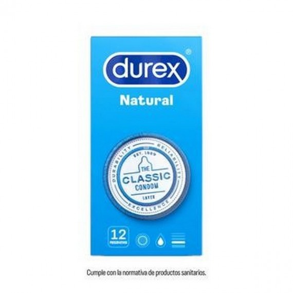 DUREX NATURAL 12 PRESERVATIVOS