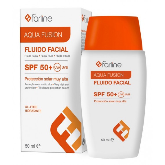 FARLINE SOLAR FLUIDO FACIAL AQUA FUSION SPF 50+ 50 ML