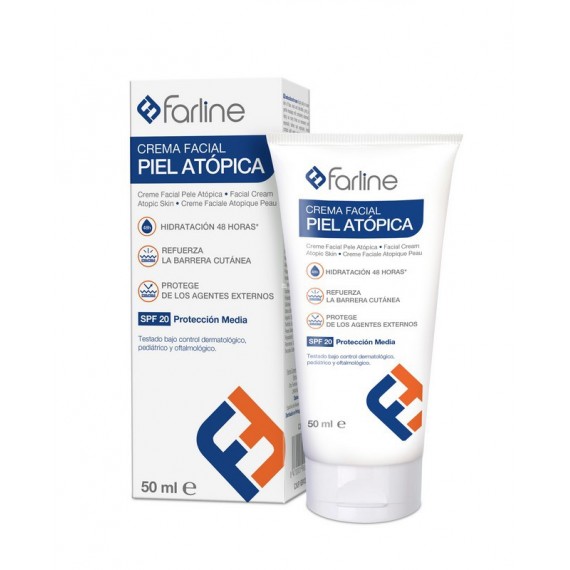 FARLINE CREMA FACIAL PIEL ATOPICA SPF20 50 ML