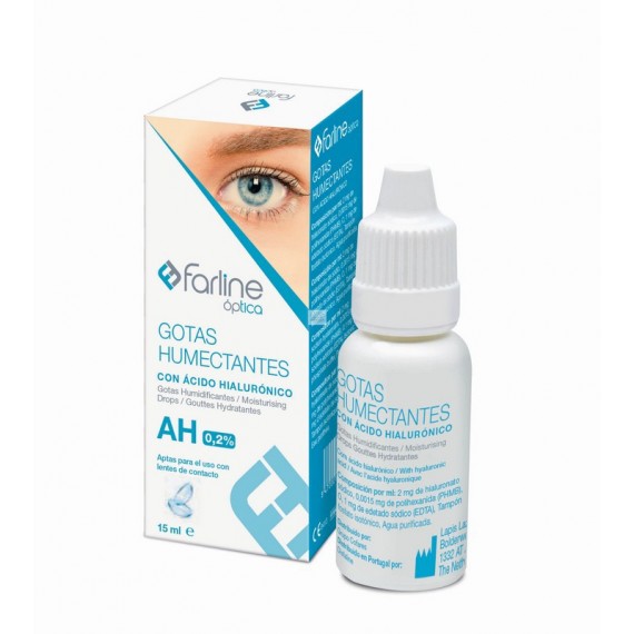 FARLINE OPTICA GOTAS HUMECTANTES 0.2% A HIALURONICO 15 ML
