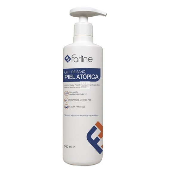 FARLINE GEL DE BAÃÂO PIEL ATOPICA 500 ML