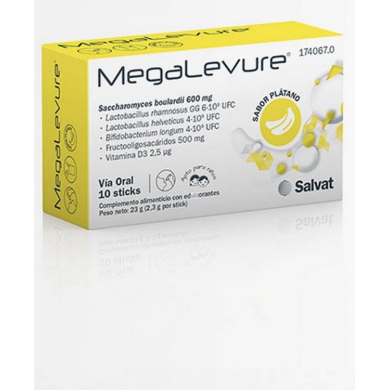 SALVAT MEGALEVURE 10 STICKS PLATANO