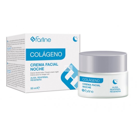 FARLINE CREMA FACIAL DE NOCHE COLAGENO 50 ML