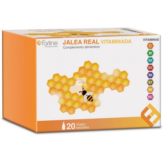 FARLINE JALEA REAL VITAMINADA 10 ML 20 AMPOLLAS