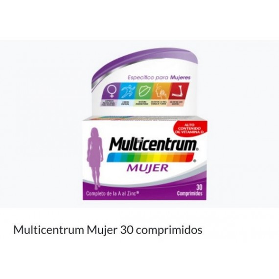 MULTICENTRUM MUJER 30 COMP