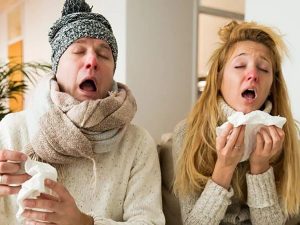 antibióticos resfriados y gripe
